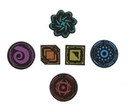 TWISTED FABLES -  PLASTIC TOKEN PACK (ENGLISH)