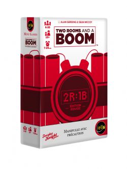 TWO ROOMS AND A BOOM - RED EDITION (FRENCH)