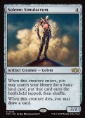 Tarkir: Dragonstorm Commander -  Solemn Simulacrum