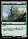 Tarkir: Dragonstorm -  Craterhoof Behemoth