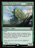 Tarkir: Dragonstorm Promos -  Craterhoof Behemoth