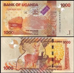 UGANDA -  1000 SHILLINGS 2017 (UNC) 49E