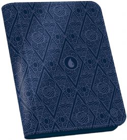 ULTIMATE GUARD -  4-POCKET PORTFOLIO - ZIPFOLIO (160+) XENOSKIN - BLUE MANA SYMBOL (20 PAGES) -  AVATAR: THE LAST AIRBENDER