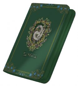 ULTIMATE GUARD -  8 POCKET PORTFOLIO - ZIPFOLIO (160+) - XENOSKIN - HOUSE SLYTHERIN (20 PAGES)