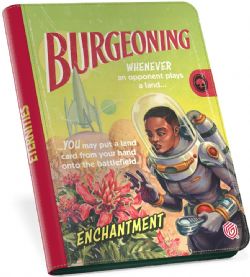 ULTIMATE GUARD -  9-POCKET PORTFOLIO - ZIPFOLIO XENOSKIN - BURGEONING (20 PAGE) -  EDGE OF ETERNITIES