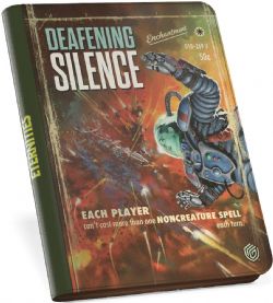 ULTIMATE GUARD -  9-POCKET PORTFOLIO - ZIPFOLIO XENOSKIN - DEAFENING SILENCE (20 PAGE) -  EDGE OF ETERNITIES