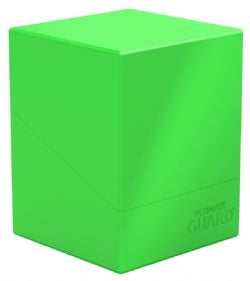 ULTIMATE GUARD -  BOULDER NEON - DECK CASE (100+) - GREEN