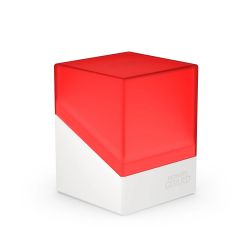 ULTIMATE GUARD -  BOULDER SYNERGY - DECK BOX (100+) - RED/WHITE