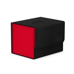 ULTIMATE GUARD -  SIDEWINDER 100+ XENOSKIN SYNERGY - BLACK AND RED