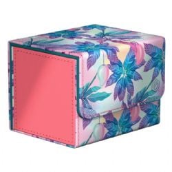ULTIMATE GUARD -  SIDEWINDER - XENOSKIN (100+) 2024 EXCLUSIVE DECK BOX - MIAMI PINK -  FLORAL PLACES II