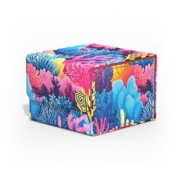 ULTIMATE GUARD -  SIDEWINDER - XENOSKIN DECK CASE (133+) - CORAL GARDEN -  CORAL PLACES
