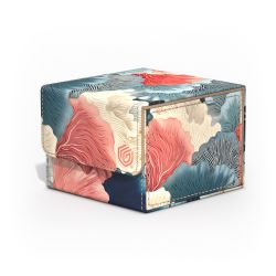 ULTIMATE GUARD -  SIDEWINDER - XENOSKIN DECK CASE (133+) - REEF FLOWERS -  CORAL PLACES