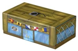 ULTIMATE GUARD -  SQUAROES - COLLECTORS CASE (900+) - KRUSTY KRAB -  SPONGEBOB SQUAREPANTS