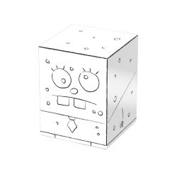 ULTIMATE GUARD -  SQUAROES - DECK BOX (100+) - DOODLEBOB SB014 -  SPONGEBOB SQUAREPANTS