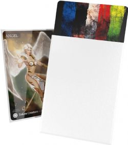 ULTIMATE GUARD -  STANDARD SIZE SLEEVES - GLOSSY WHITE (66 MM X 91 MM) (100) -  CORTEX