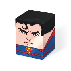 ULTIMATE GUARD -  SUPERMAN SQUAROES - DECK BOX (100+) -  DC COMICS