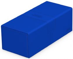 ULTIMATE GUARD -  TWIN FLIP'N'TRAY - XENOSKIN DECK CASE (266+) - BLUE