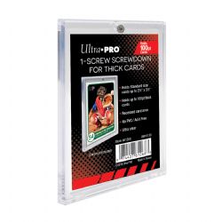 ULTRA PRO -  1 SCREW SCREWDOWN PLASTIC PROTECTOR FOR THICK CARD