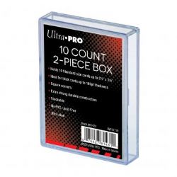 ULTRA PRO -  10 COUNTS 2 PIECES PLASTIC BOX