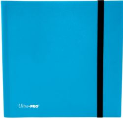 ULTRA PRO -  12-POCKET PORTFOLIO - ECLISPE - SKY BLUE (20 PAGES) -  PRO-BINDER