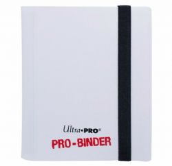 ULTRA PRO -  2-POCKET PORTFOLIO - WHITE (20 PAGES) -  PRO-BINDER