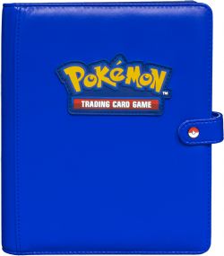 ULTRA PRO -  4-POCKET PREMIUM SNAP BINDER - BLUE (20 PAGES) -  POKEMON