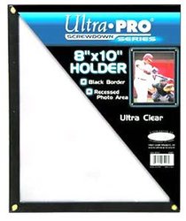 ULTRA PRO -  8 X 10 4 SCREWDOWN PLASTIC PROTECTOR