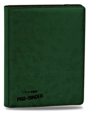 ULTRA PRO -  9-POCKET PORTFOLIO - PREMIUM - GREEN (20 PAGES) -  PRO-BINDER