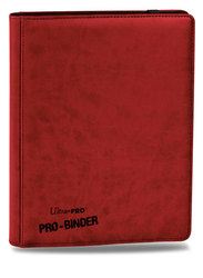 ULTRA PRO -  9-POCKET PORTFOLIO - PREMIUM - RED (20 PAGES) -  PRO-BINDER