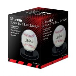 ULTRA PRO -  BLACK BASE BALL HOLDER