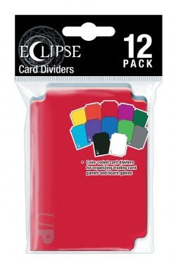 ULTRA PRO -  CARD DIVIDERS - 12 COLORS (12)