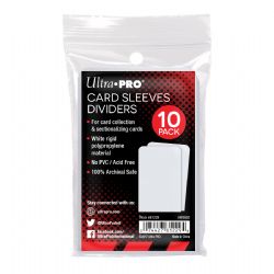 ULTRA PRO -  CARD SLEEVES DIVIDERS (PACK OF 10)