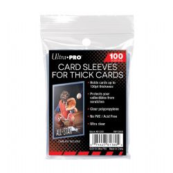 ULTRA PRO -  CARD SLEEVES FOR THICK CARDS 130PT (PACK OF 100)