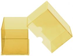 ULTRA PRO -  DECK BOX ECLIPSE 2 PIECES - LEMON YELLOW (100)
