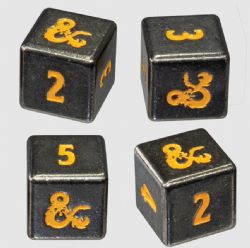 ULTRA PRO -  DUNGEONS & DRAGONS, HEAVY METAL D6 DICE SET REALMSPACE