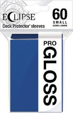 ULTRA PRO -  JAPANESE SIZE SLEEVES - PRO-GLOSS - PACIFIC BLUE (60) -  ECLIPSE
