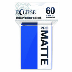 ULTRA PRO -  JAPANESE SIZE SLEEVES - PRO-MATTE - PACIFIC BLUE (60) -  ECLIPSE