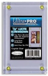 ULTRA PRO -  LUCITE SCREWDOWN FOR COLLECTOR CARD (1/2