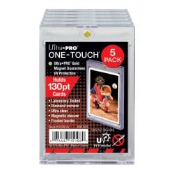 ULTRA PRO -  ONE-TOUCH MAGNETIC CLOSURE (UP TO 130PT) - 5 PACK