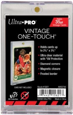 ULTRA PRO -  ONE-TOUCH VINTAGE MAGNETIC CLOSURE (UP TO 35PT)