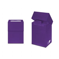 ULTRA PRO -  PLASTIC DECK BOX - PURPLE (80)
