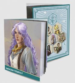 ULTRA PRO -  PORTFOLIO WITH STICKERS - IMOGEN TEMULT (9 PAGES) -  CRITICAL ROLE