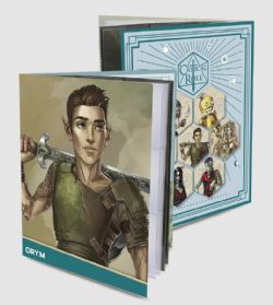 ULTRA PRO -  PORTFOLIO WITH STICKERS - ORYM OF THE AIR ASHARI (9 PAGES) -  CRITICAL ROLE