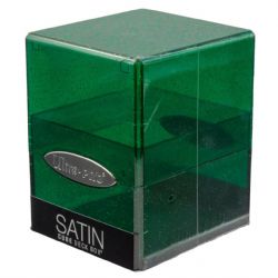 ULTRA PRO -  SATIN CUBE - GLITTER GREEN (100)
