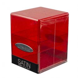 ULTRA PRO -  SATIN CUBE - GLITTER RED (100)