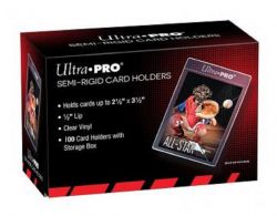 ULTRA PRO -  SEMI-RIGID CARD HOLDERS FOR GRADE SUBMISSION (100-PACK) - 2 1/2