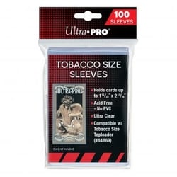ULTRA PRO -  SLEEVES TOBACCO SIZE (PACK OF 100)