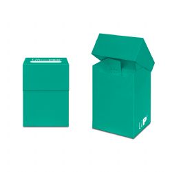 ULTRA PRO -  SOLID DECK BOX - AQUA (80)