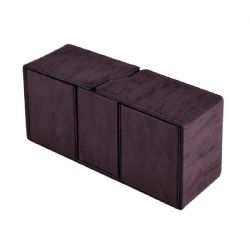 ULTRA PRO -  SUEDE COLLECTION ALCOVE VAULT - RUBY (200)