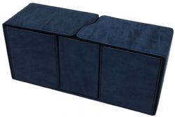 ULTRA PRO -  SUEDE COLLECTION ALCOVE VAULT - SAPPHIRE (200)
